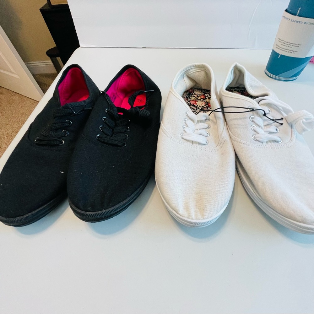 2 Pair Of Shoes Both Size 8